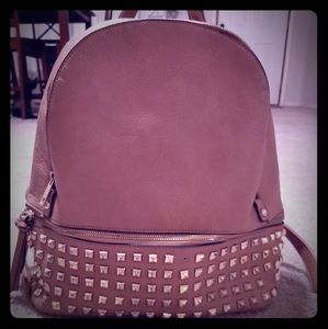 Studded Bookbag Purse